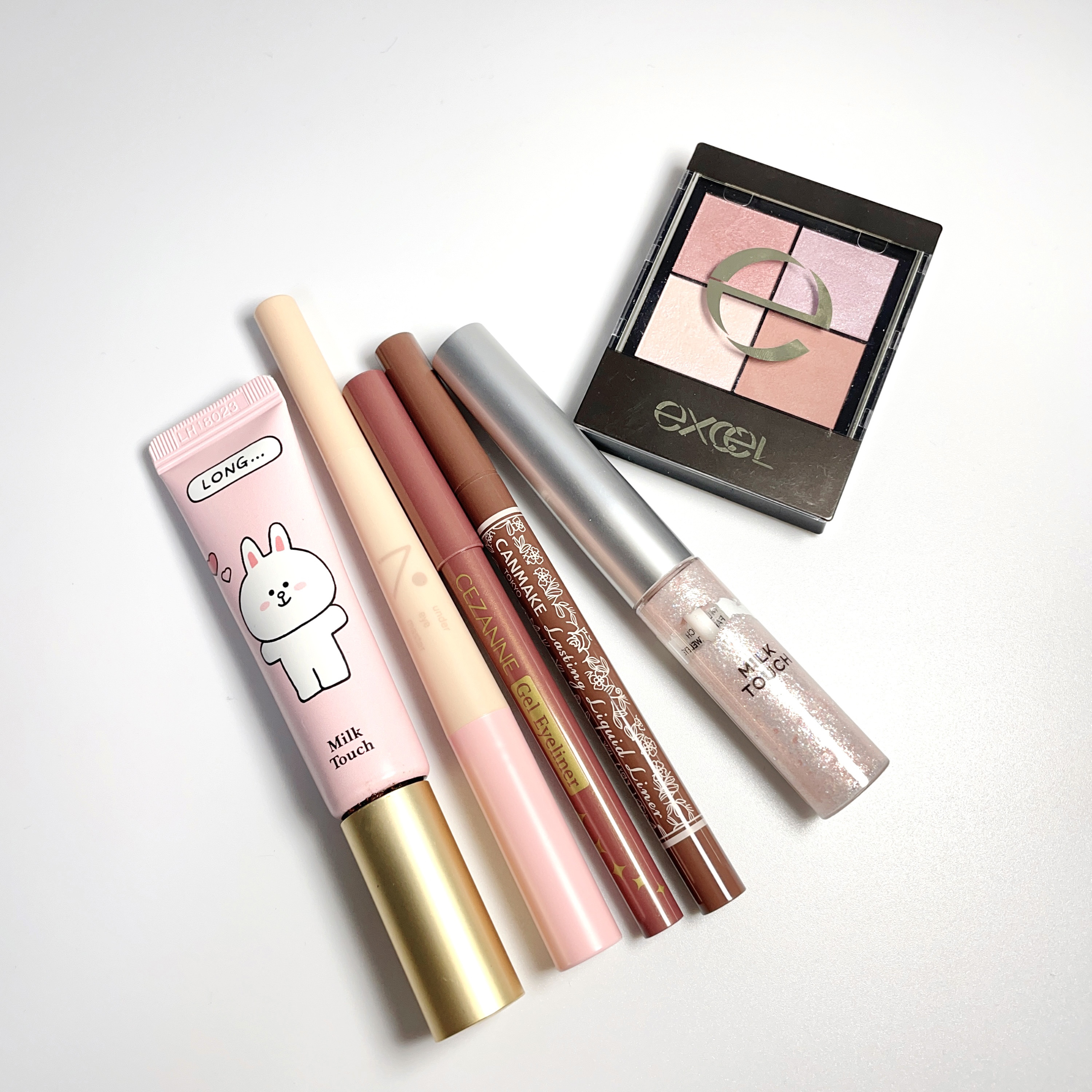 リアルクローズシャドウ CX03 パフスリーブ/excel/アイシャドウパレットを使ったクチコミ（2枚目）