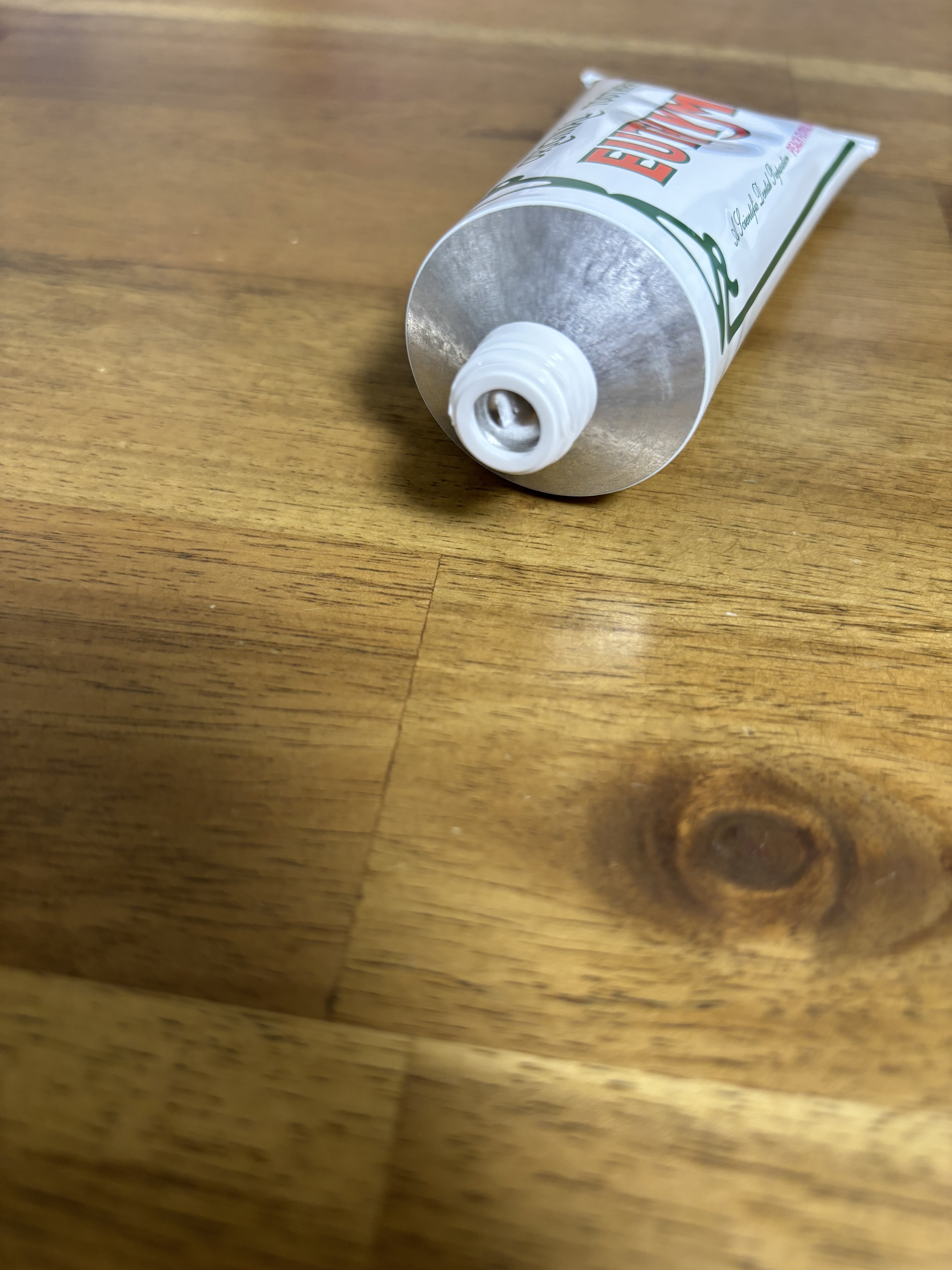 オリジナル歯磨き粉 PEACH FLORAL MINT/EUTHYMOL/歯磨き粉を使ったクチコミ（3枚目）