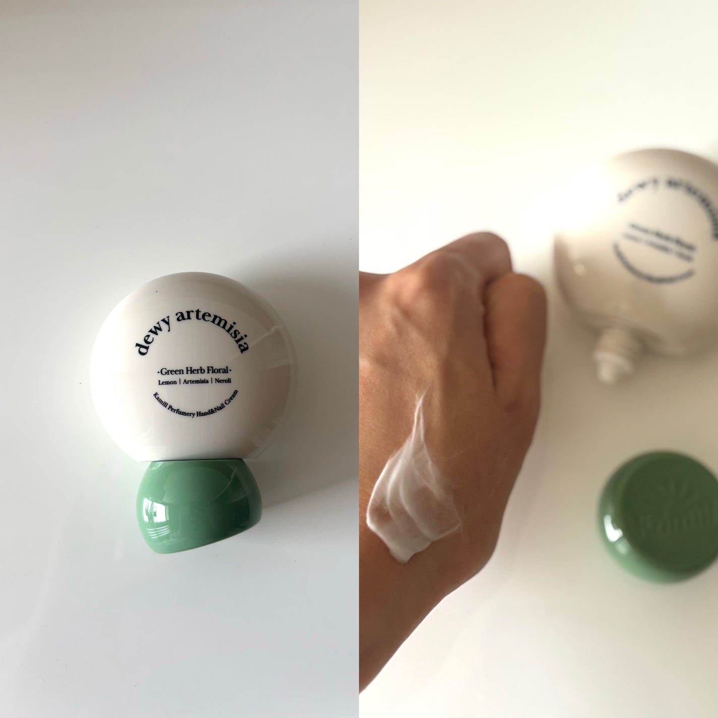 パフューマリー ハンド&ネイルクリーム デューイアルテミシア 50ml/カミール/ハンドクリームを使ったクチコミ(5枚目)