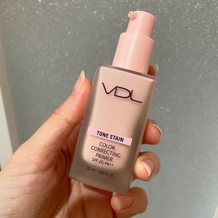 トーンステインカラーコレクティングプライマー/VDL/化粧下地を使ったクチコミ(5枚目)