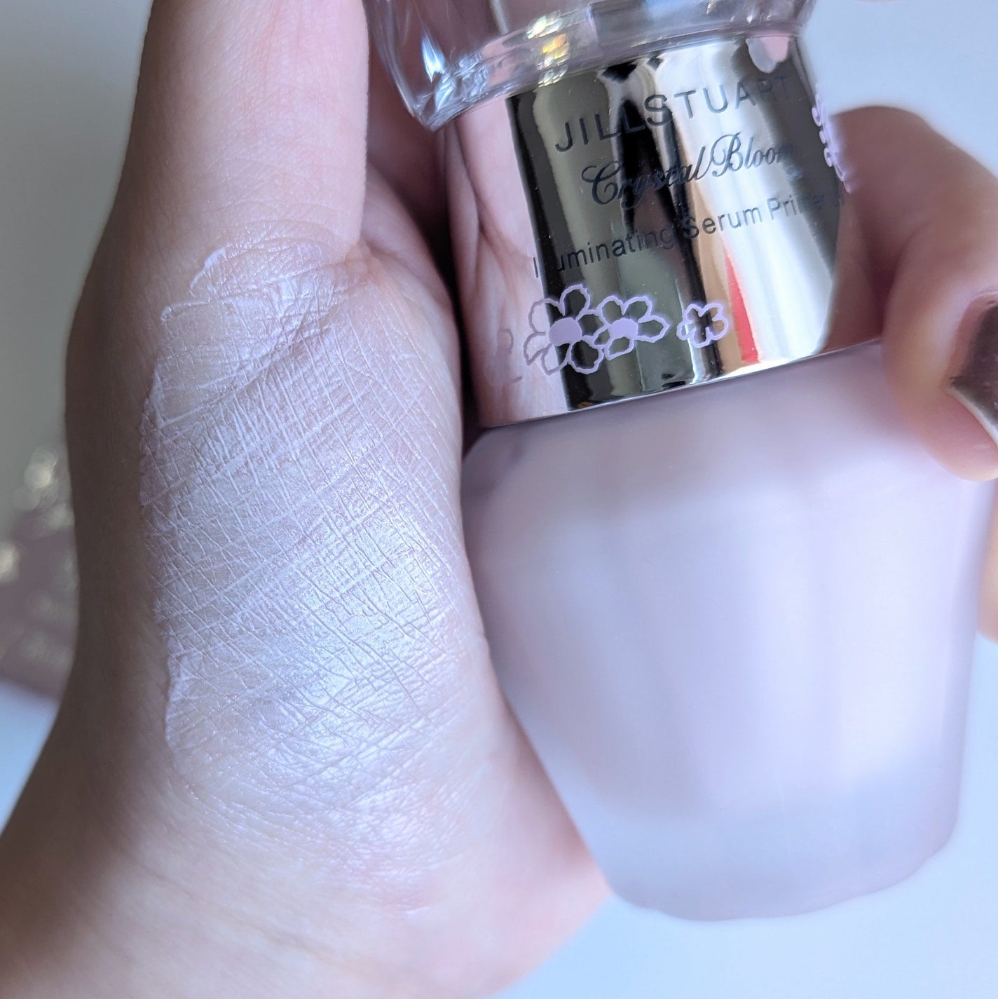 ジルスチュアート クリスタルブルーム イルミネイティング セラムプライマー UV/JILL STUART/化粧下地を使ったクチコミ(3枚目)