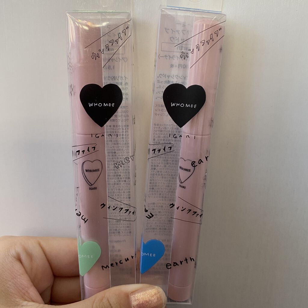 ウィンクファイブアイシャドウ earth/WHOMEE/スティックアイシャドウを使ったクチコミ（2枚目）