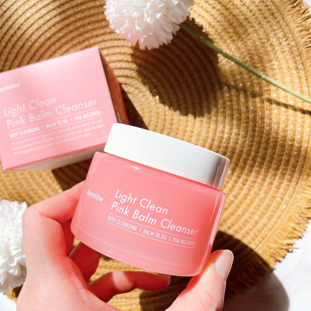 ライトクリーンピンクバームクレンザー/daymellow’/クレンジングクリームを使ったクチコミ(2枚目)