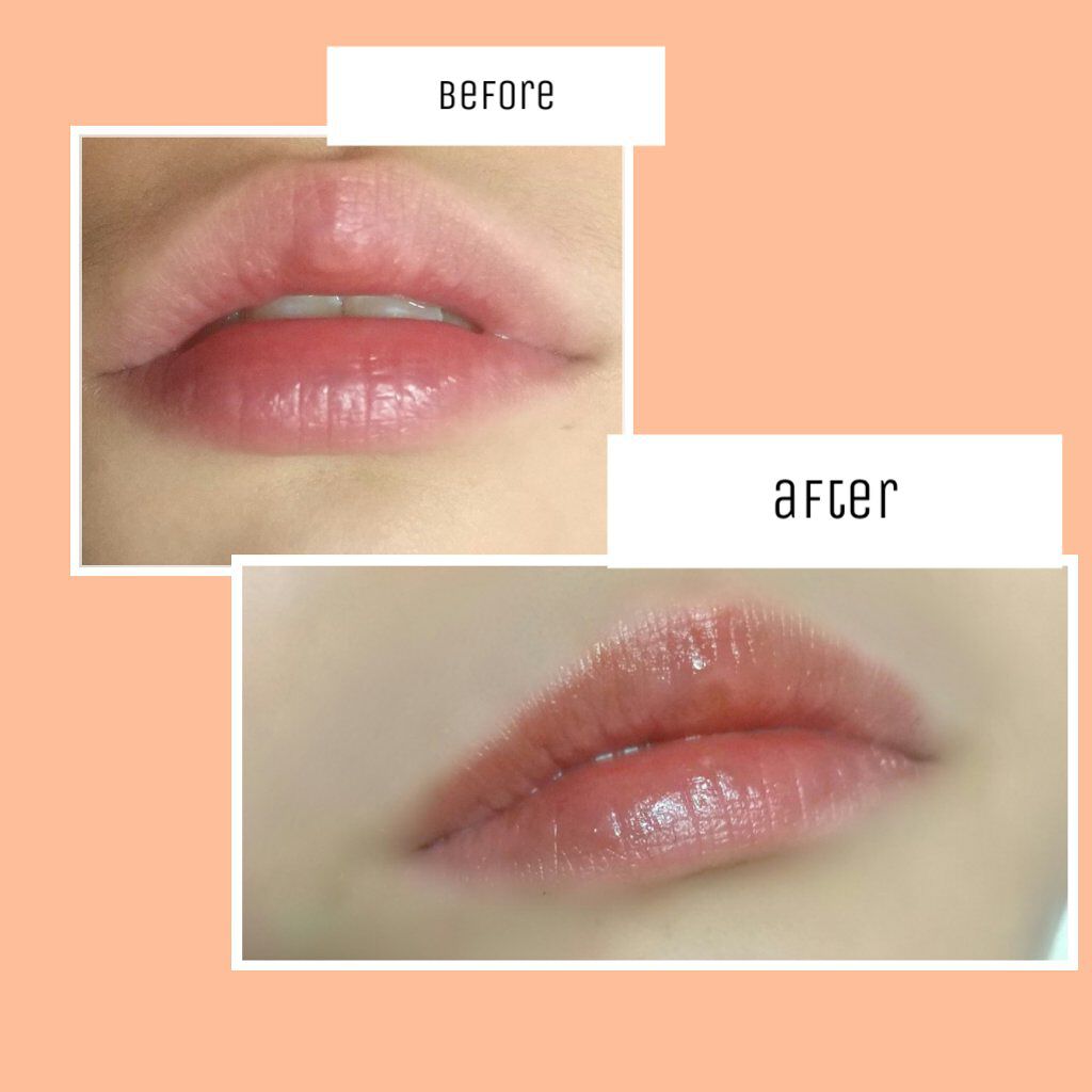 ウォータリーティントリップ/CEZANNE/リップティントを使ったクチコミ（2枚目）