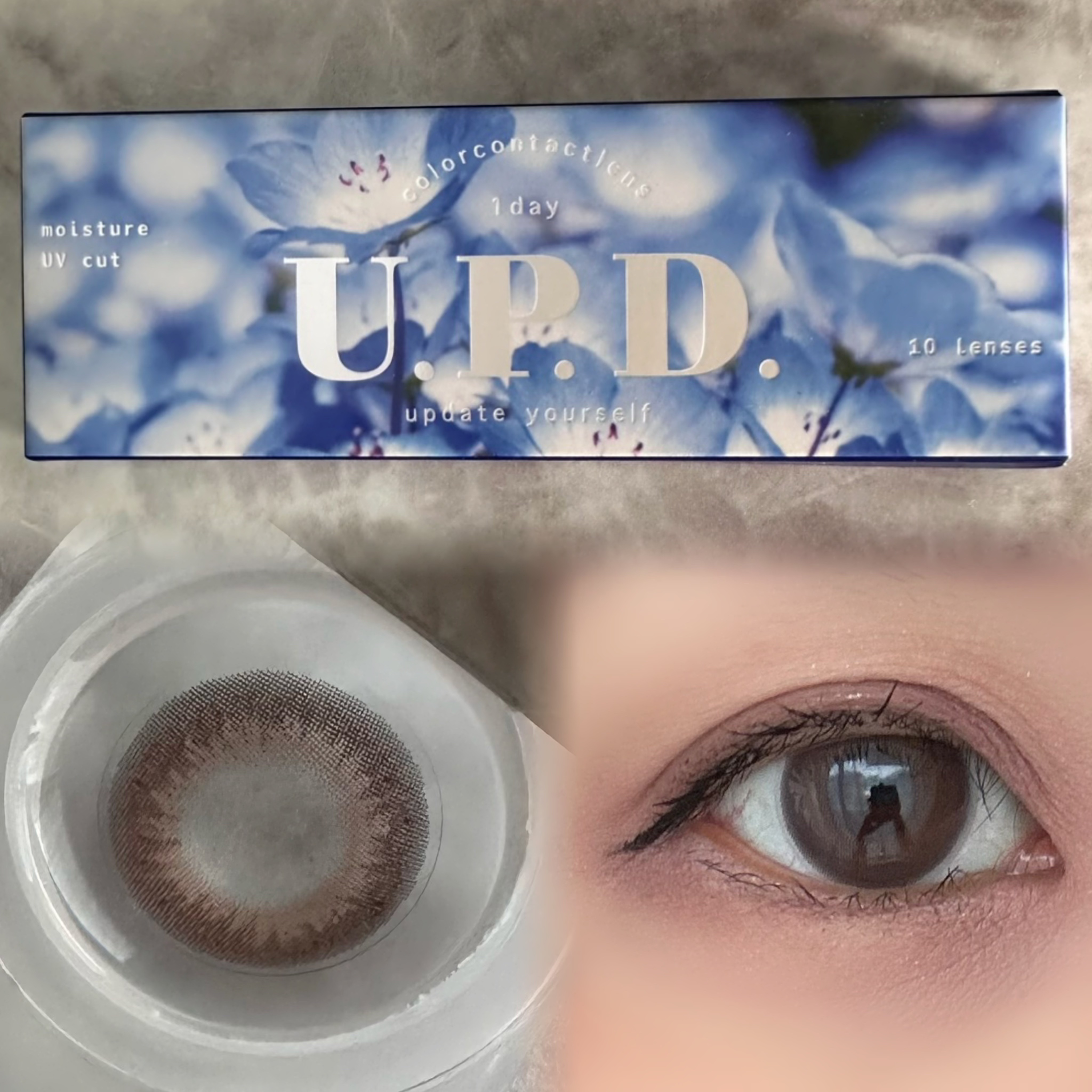 U.P.D. 1day/U.P.D./ワンデー（１DAY）カラコンを使ったクチコミ（2枚目）