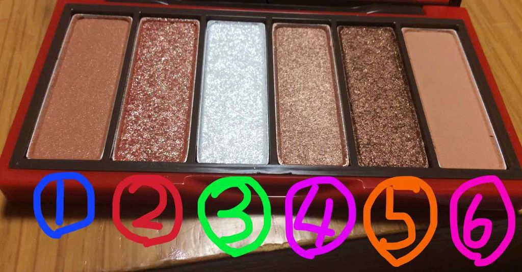 ルドルフ プレイカラー アイシャドウミニ ソリ/ETUDE/アイシャドウパレットを使ったクチコミ（3枚目）