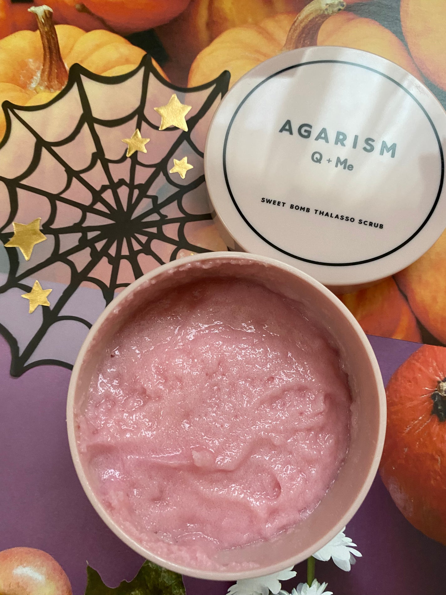 Q+Me スウィート ボム タラソ スクラブ/AGARISM/バスト・ヒップケアを使ったクチコミ(2枚目)