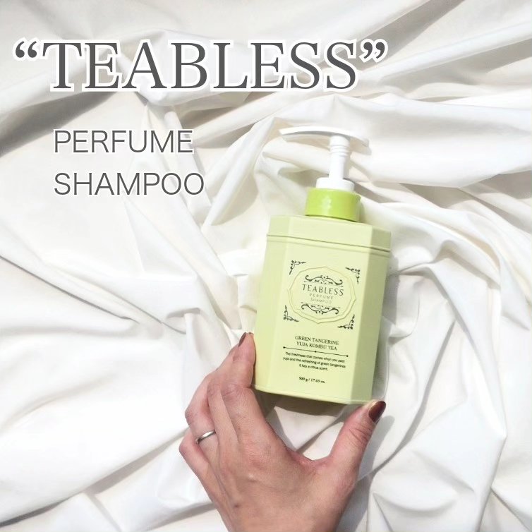 清柑柚子コンブチャパヒューム薄毛ケアシャンプー/TEABLESS/市販シャンプーを使ったクチコミ（1枚目）