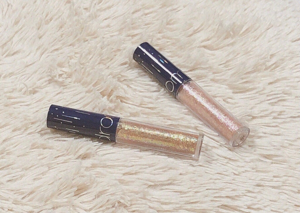 リキッド グリッター シャドウ/rom&nd/グリッターを使ったクチコミ(1枚目)