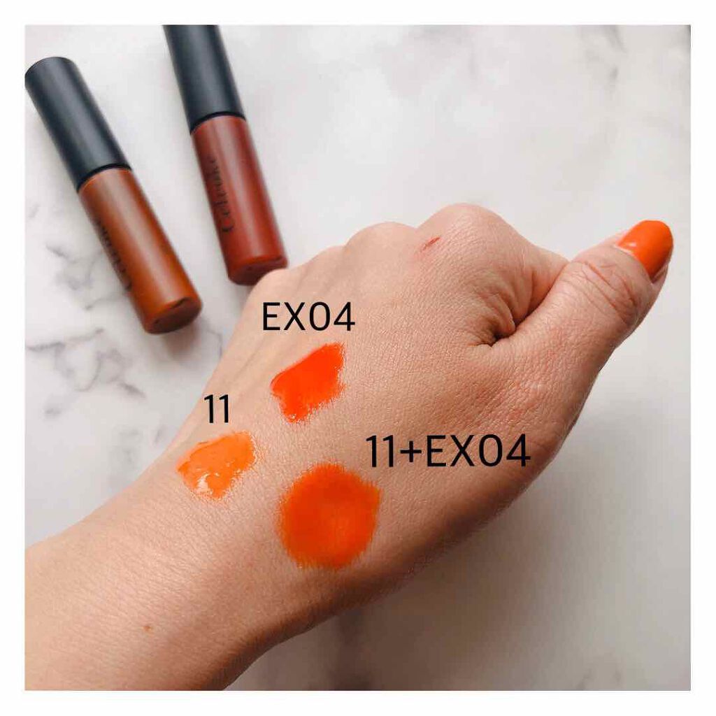 エンスロール グロス/Celvoke/リップグロスを使ったクチコミ（3枚目）