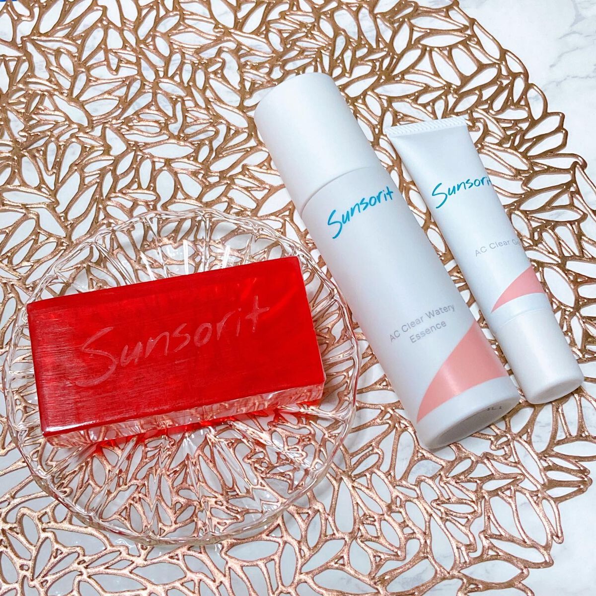 スキンピールバー ティートゥリー/サンソリット/洗顔石鹸を使ったクチコミ（3枚目）