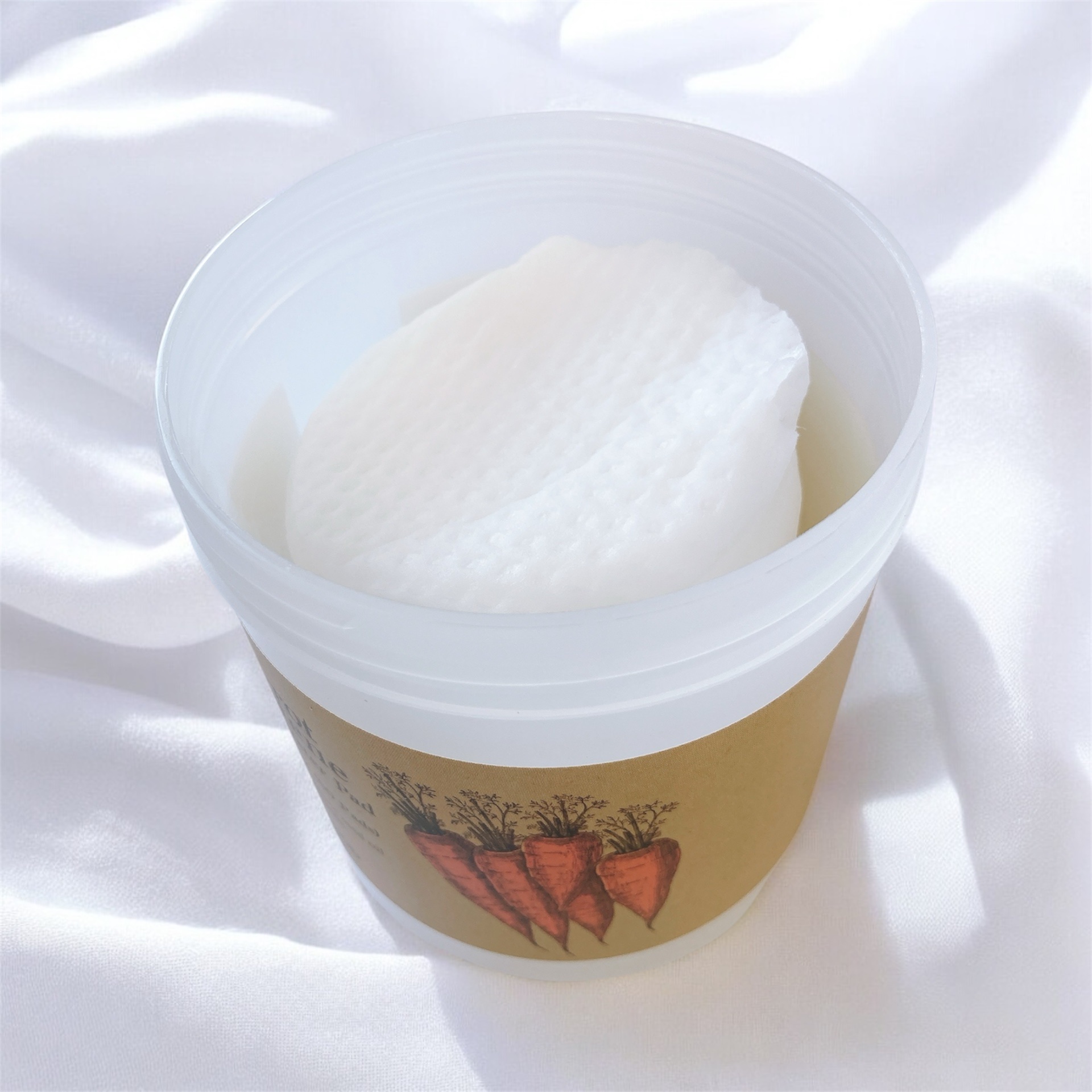 キャロットカロテン カーミングウォーターパッド/SKINFOOD/トナーパッドを使ったクチコミ（3枚目）