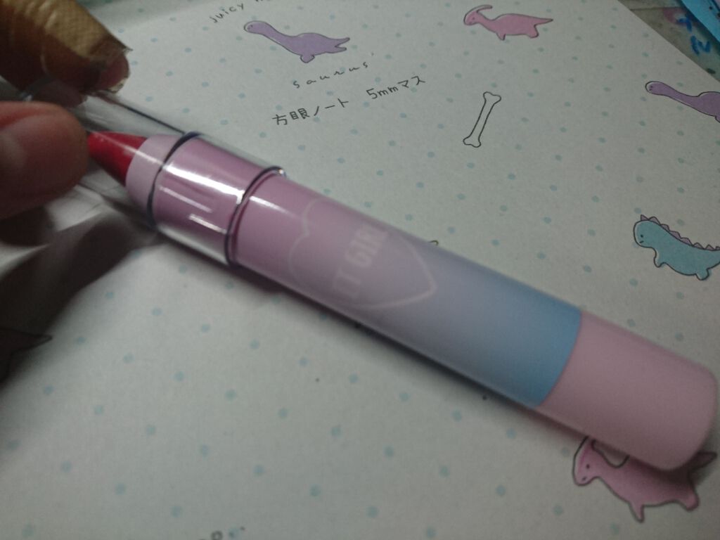 ダイソー×IT GIRL マットクレヨンリップ/DAISO/口紅を使ったクチコミ(1枚目)