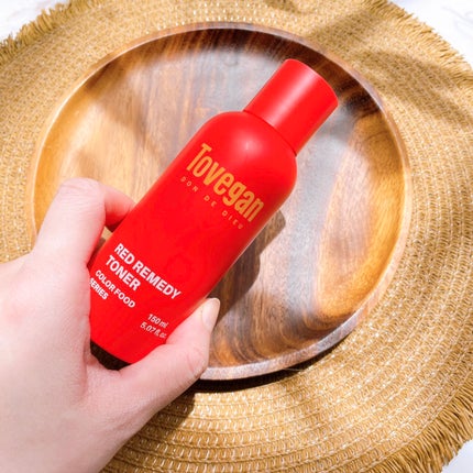 カラーフードシリーズレッドリメディートナー/Tovegan/化粧水を使ったクチコミ(2枚目)