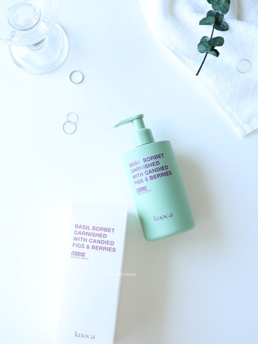 バジルソルベ ハンド＆ボディウォッシュ/KUOCA/ボディソープを使ったクチコミ（2枚目）