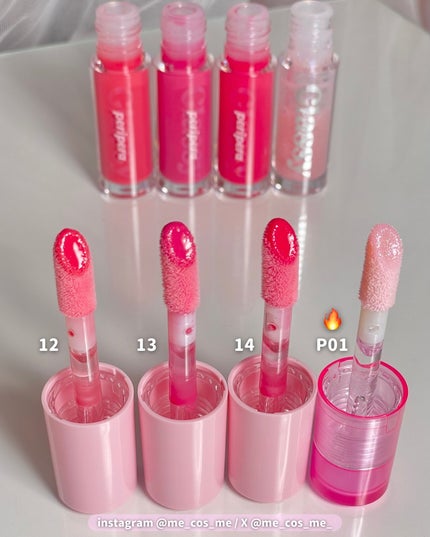 インク グラスティング リップ グロス/PERIPERA/リップグロスを使ったクチコミ(3枚目)