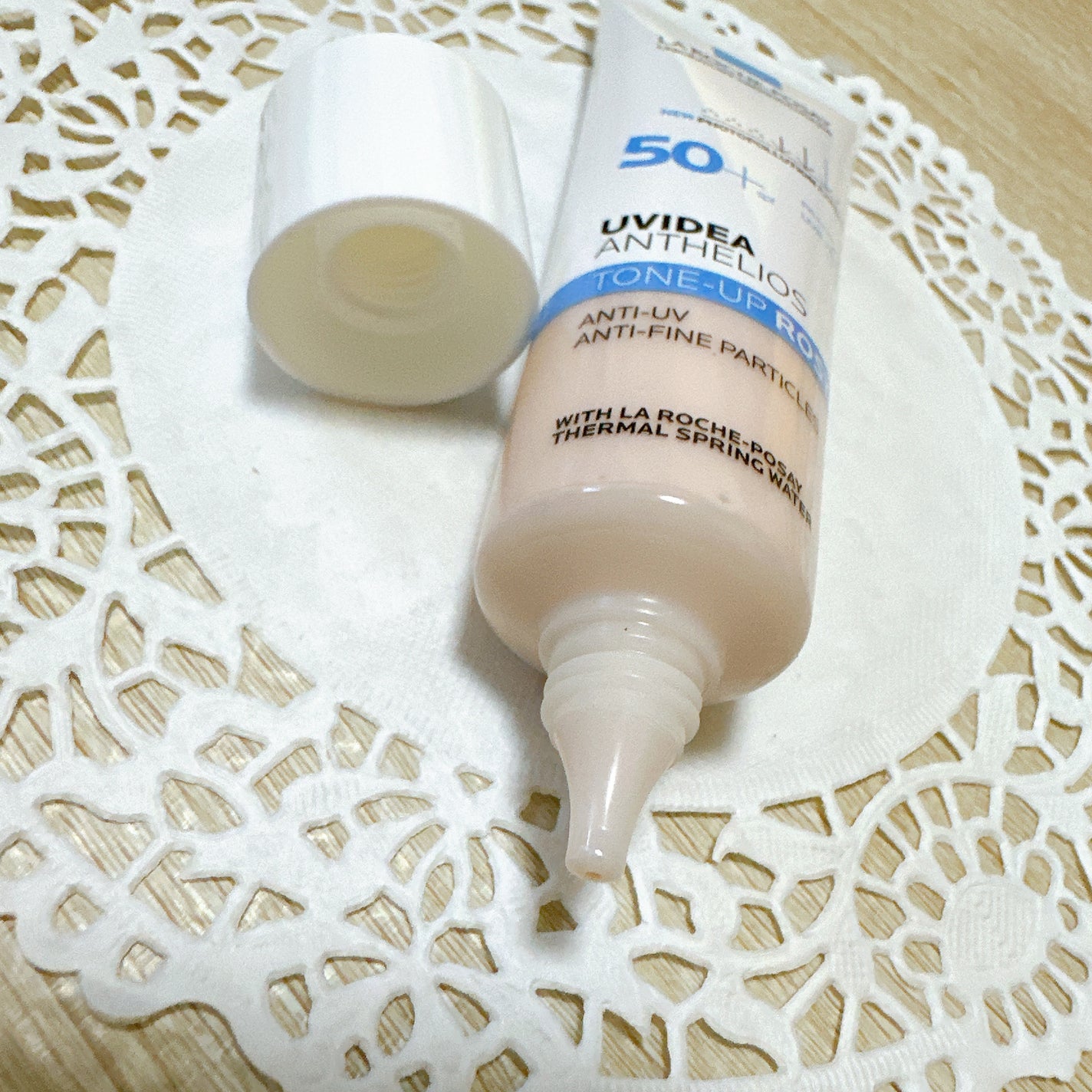 UVイデア XL プロテクショントーンアップ ローズ/ラ ロッシュ ポゼ/日焼け止めクリームを使ったクチコミ(4枚目)