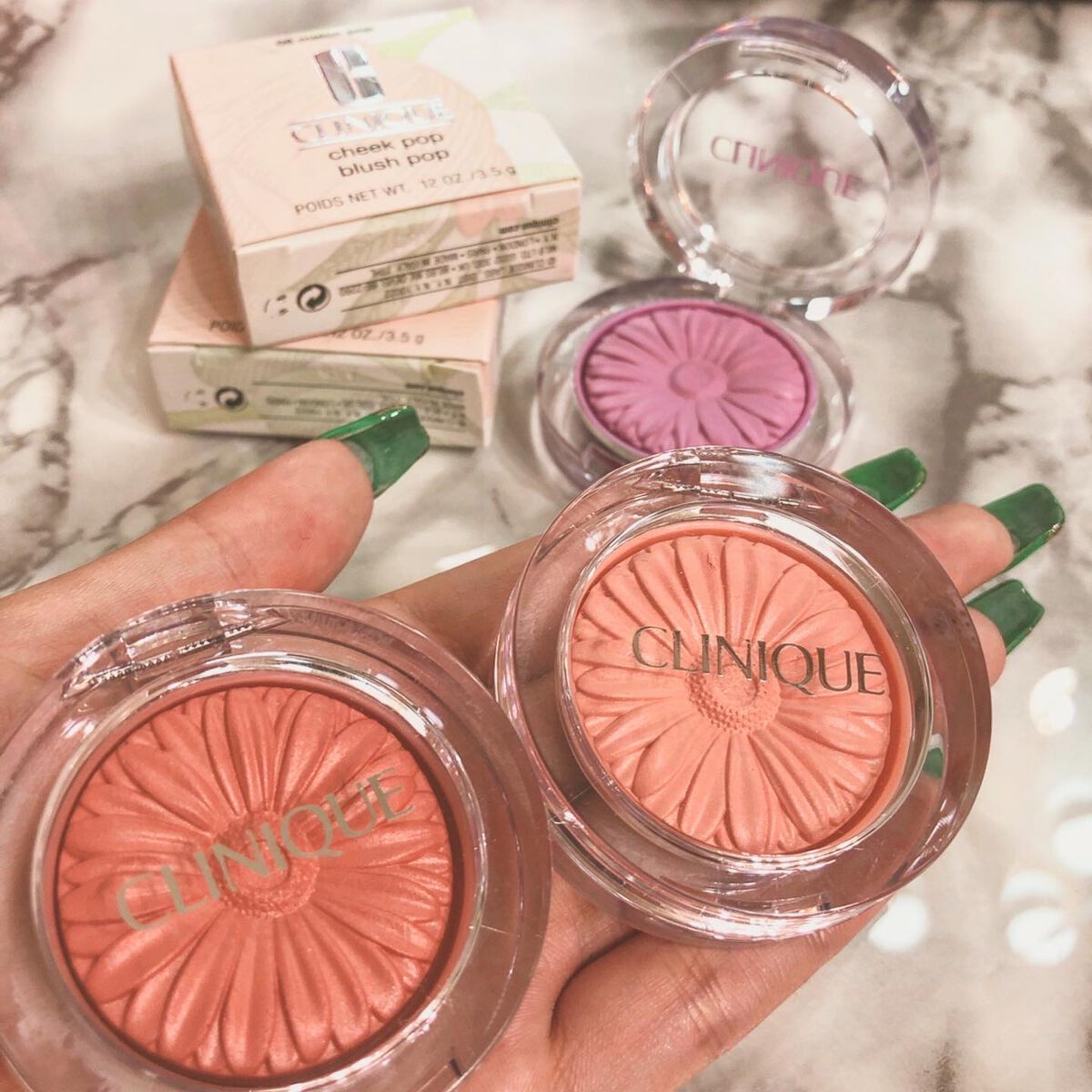 チーク ポップ/CLINIQUE/パウダーチークを使ったクチコミ(1枚目)