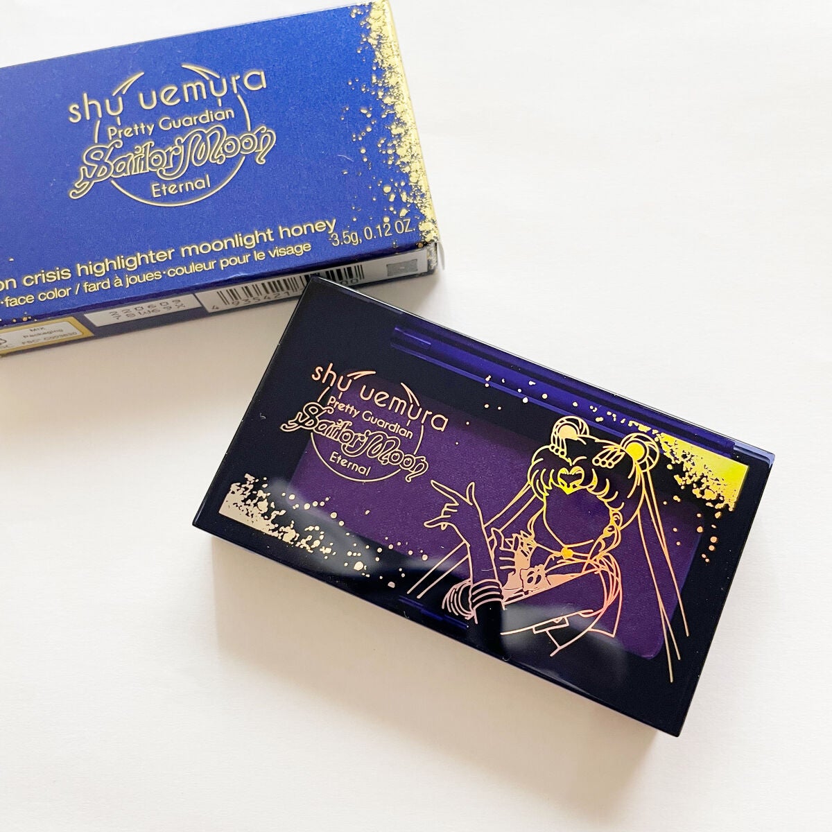 ムーン クライシス ハイライター/shu uemura/パウダーハイライトを使ったクチコミ(3枚目)