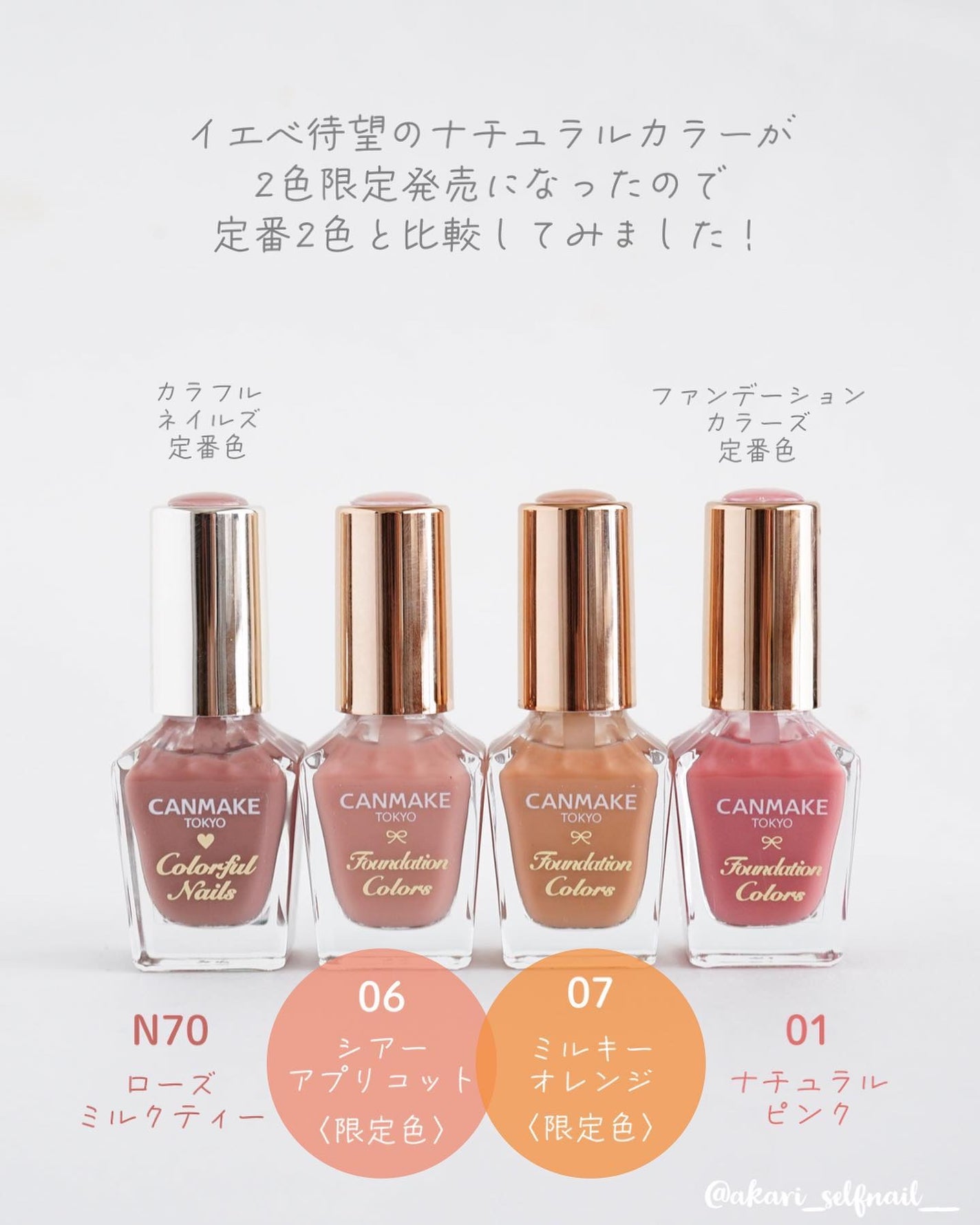 カラフルネイルズ/キャンメイク/マニキュアを使ったクチコミ(2枚目)