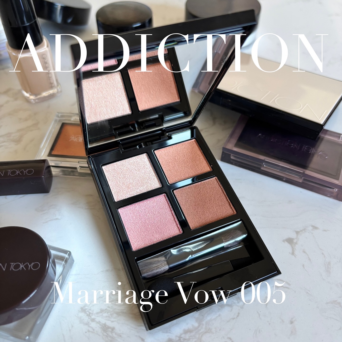 アディクション ザ アイシャドウ パレット +/ADDICTION/アイシャドウパレットを使ったクチコミ（1枚目）