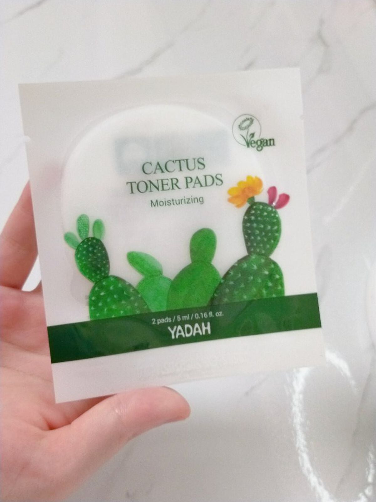 カクタストナーパッド/YADAH/トナーパッドを使ったクチコミ(1枚目)