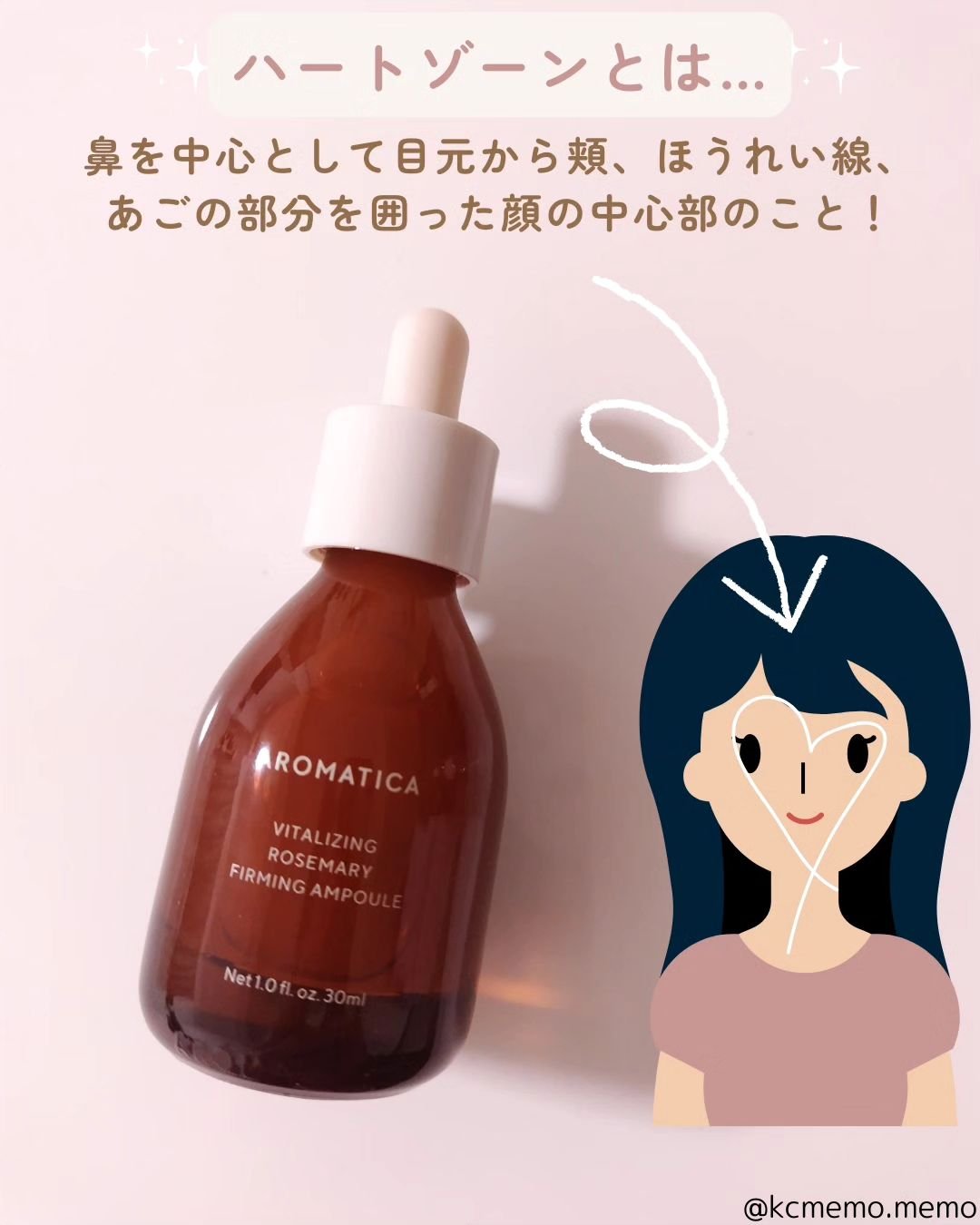 バイタライジング ローズマリー ファーミング アンプル/AROMATICA/美容液を使ったクチコミ（2枚目）