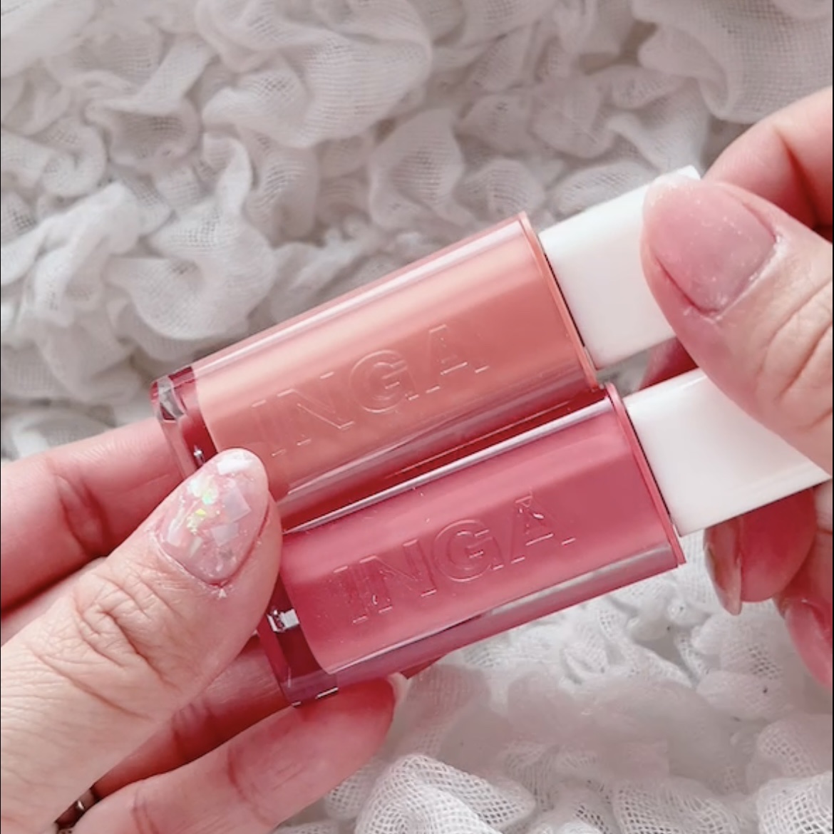 ウォーターグローリップティント/INGA/リップティントを使ったクチコミ（2枚目）