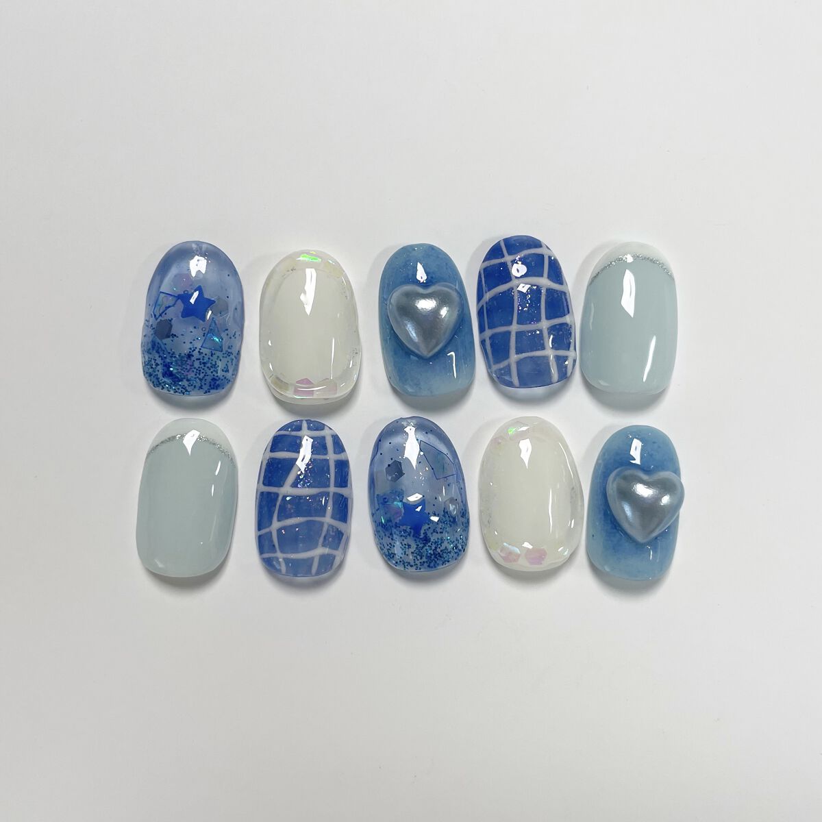 ジェルネイル（ライト対応）/セリア/ジェルネイルを使ったクチコミ（1枚目）