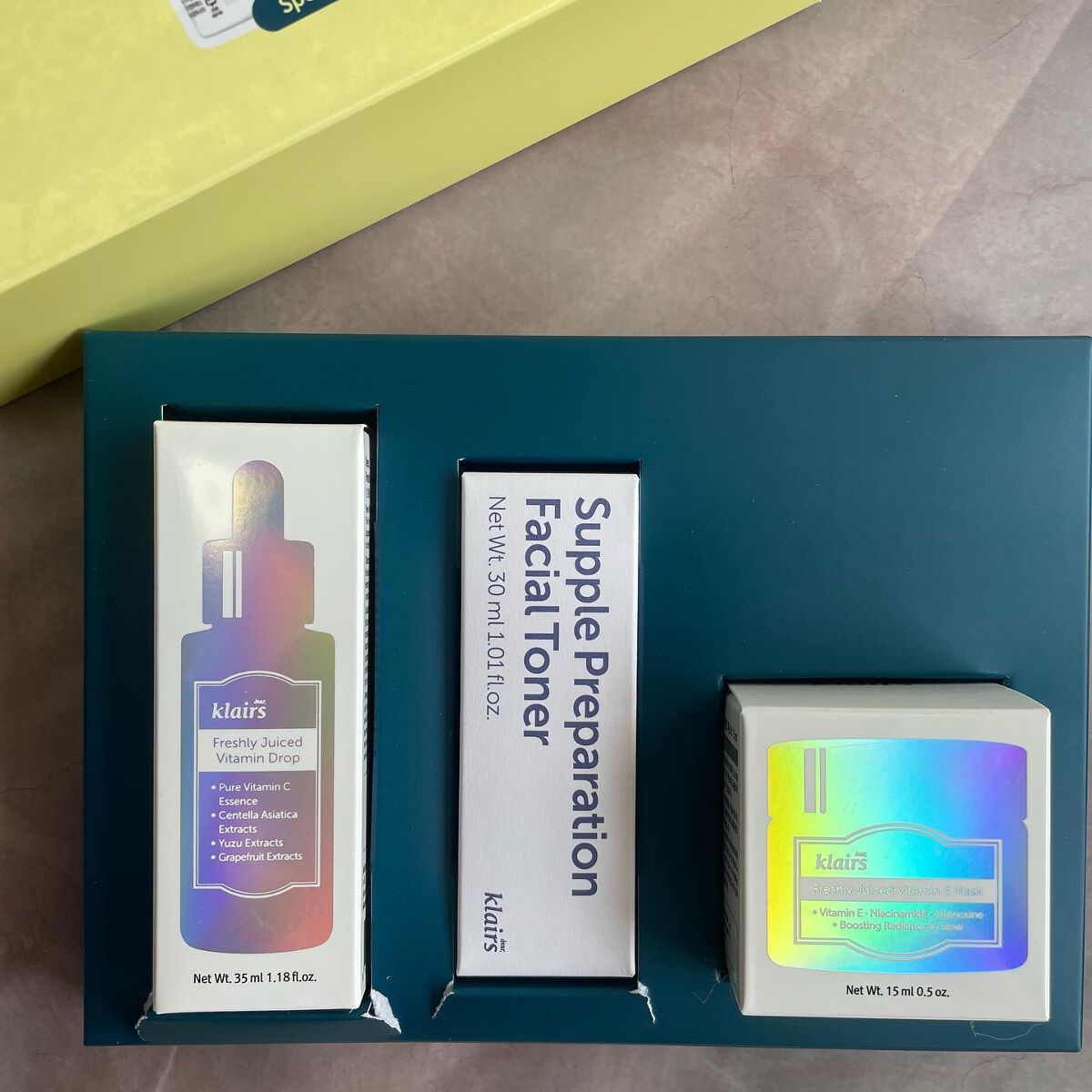 フレッシュリージュースドビタミンドロップ(35ml)/Klairs/美容液を使ったクチコミ(3枚目)