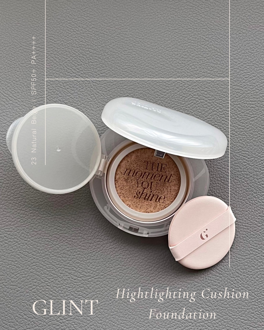ハイライティングクッションファンデーション/Glint/クッションファンデーションを使ったクチコミ（1枚目）