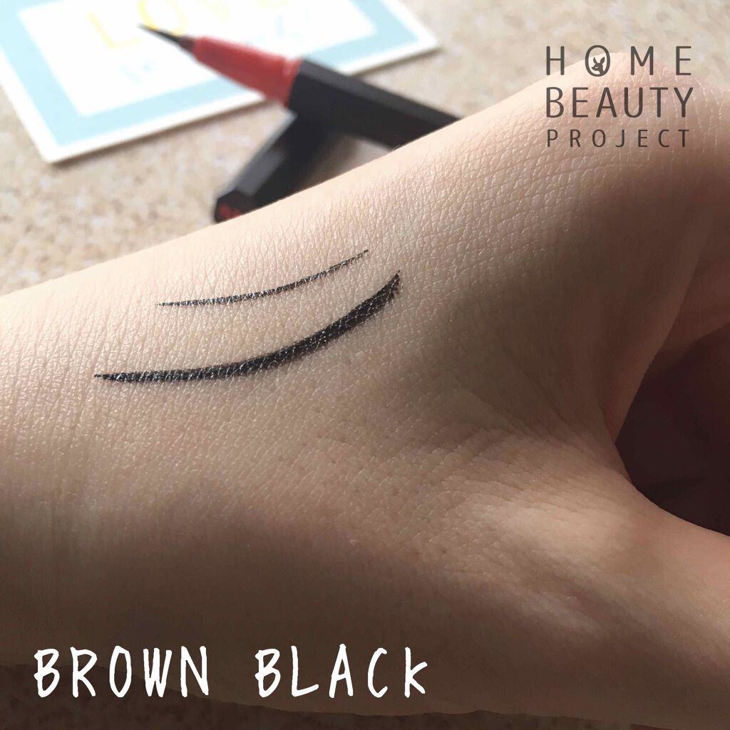 EYE OPENING LINER/UZU BY FLOWFUSHI/リキッドアイライナーを使ったクチコミ(2枚目)