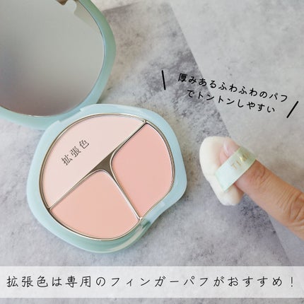 TIMAGE 3色チークパレット/TIMAGE/パウダーチークを使ったクチコミ(5枚目)