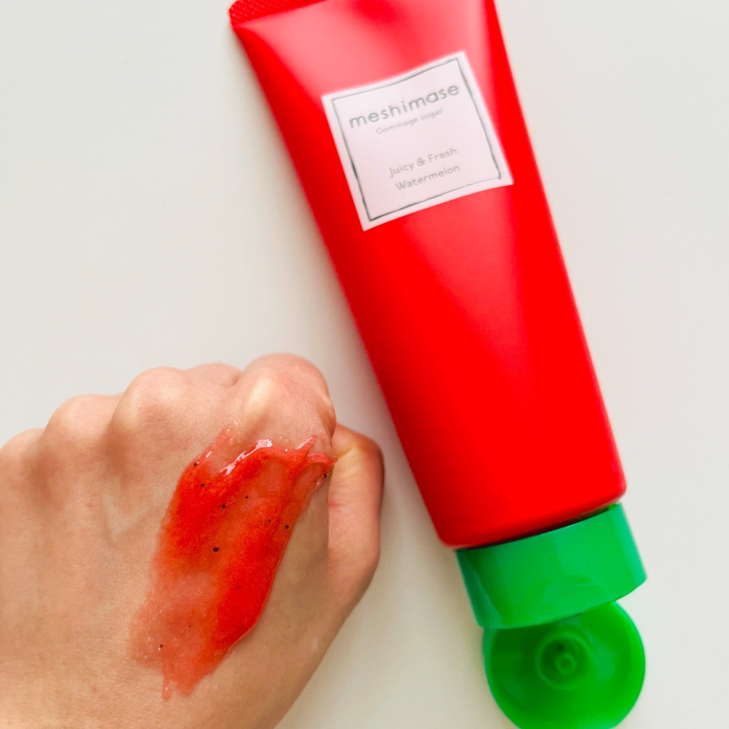 meshimase ゴマージュシュガー スイカ/meshimase/スクラブ・ゴマージュを使ったクチコミ(3枚目)