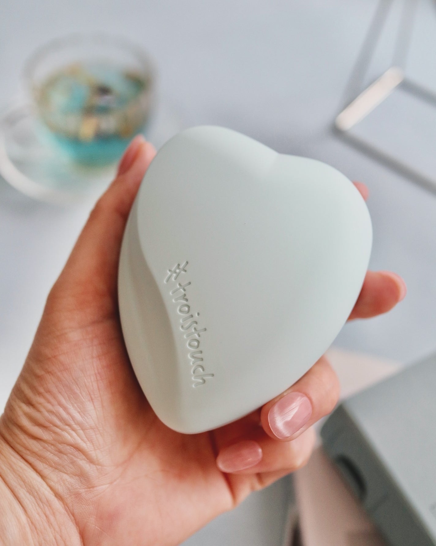 トワタッチ ハートクッション アクアベア/troistouch/クッションファンデーションを使ったクチコミ(7枚目)