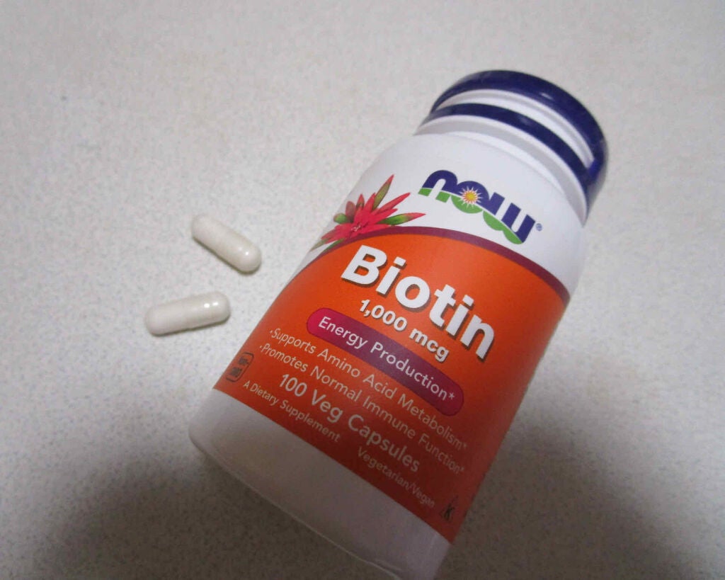 ビオチン/Now Foods/健康サプリメントを使ったクチコミ(1枚目)