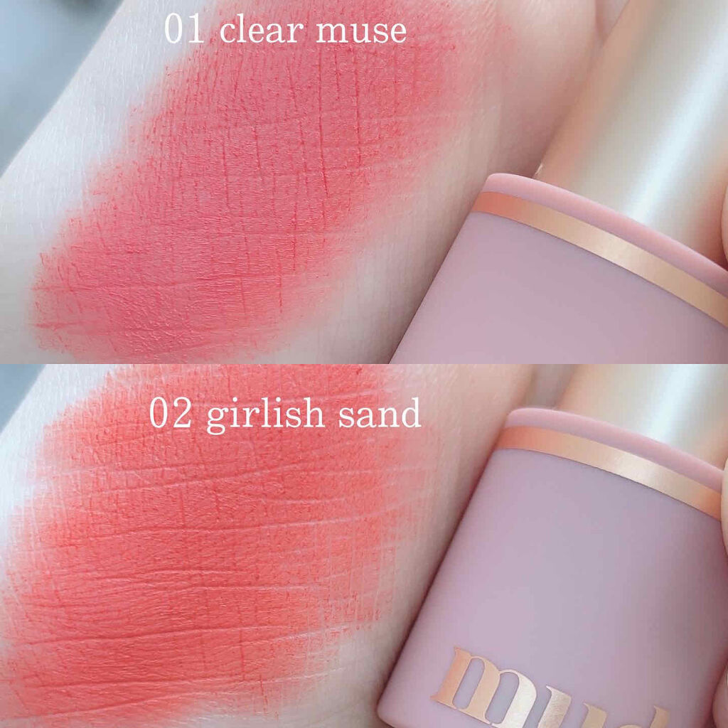 インスパイアマットリップ 03 Girlish Sand/mude./口紅を使ったクチコミ（3枚目）