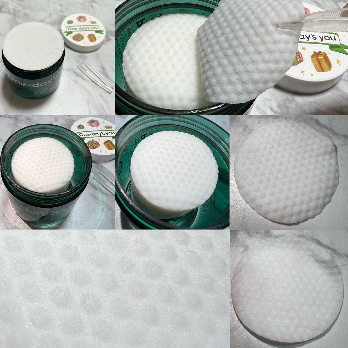 ヘルプミー! ハニーCパッド/One-day's you/トナーパッドを使ったクチコミ（3枚目）