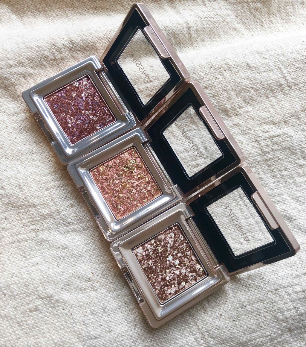 グリッタープリズム シャドウ/MISSHA/グリッターを使ったクチコミ(3枚目)