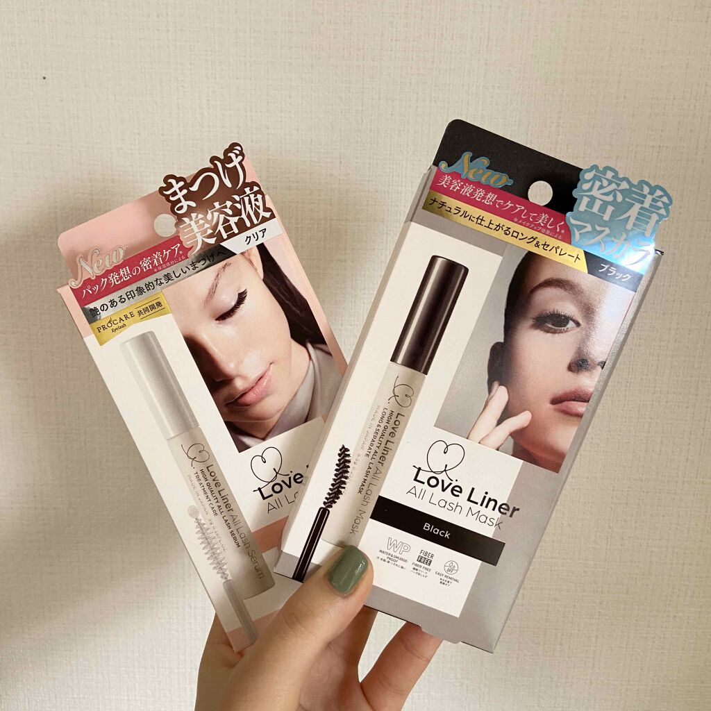 ラブ・ライナー オールラッシュマスク/ラブ・ライナー/マスカラを使ったクチコミ（1枚目）