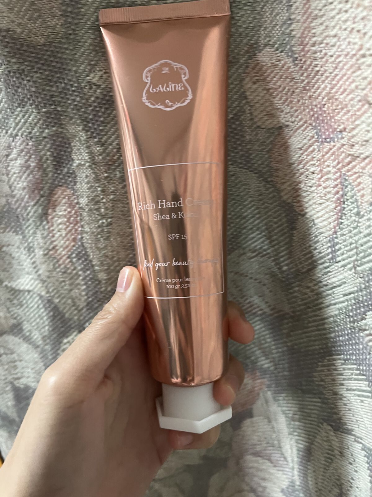 SHEA＆KUKUI  リッチハンドクリーム SPF15/Laline/ハンドクリームを使ったクチコミ（1枚目）