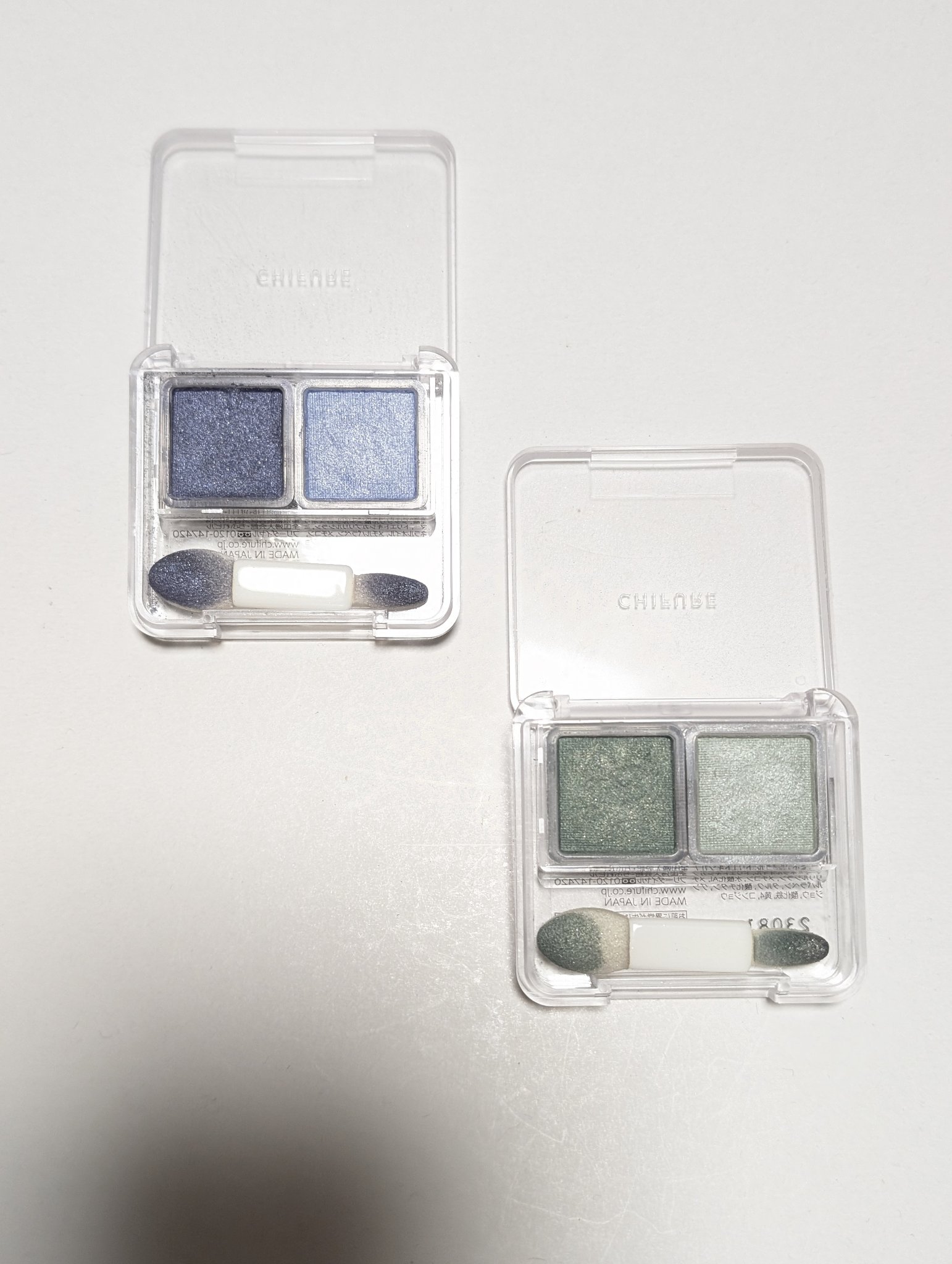 ツイン カラー アイシャドウ/ちふれ/アイシャドウパレットを使ったクチコミ（1枚目）