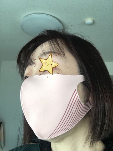 小顔シルエットマスク/KATE/マスクを使ったクチコミ(2枚目)