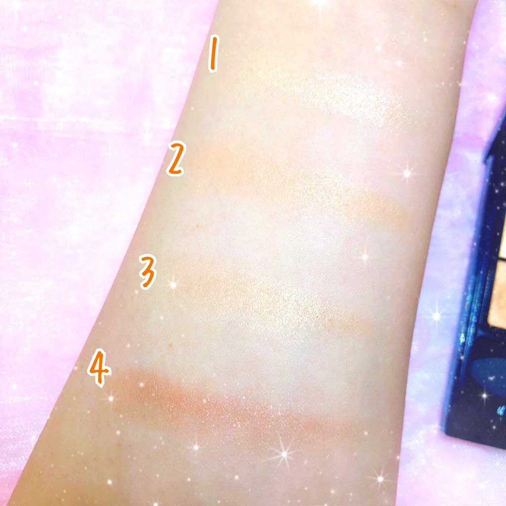 アイグロー シャドウ クワッド N/REVLON/アイシャドウパレットを使ったクチコミ（3枚目）