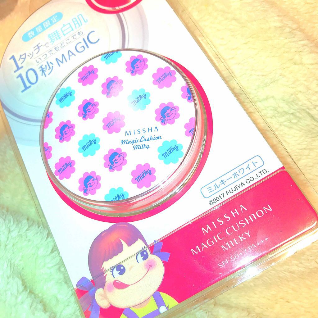 M クッションベース(ミルキー)/MISSHA/化粧下地を使ったクチコミ(1枚目)