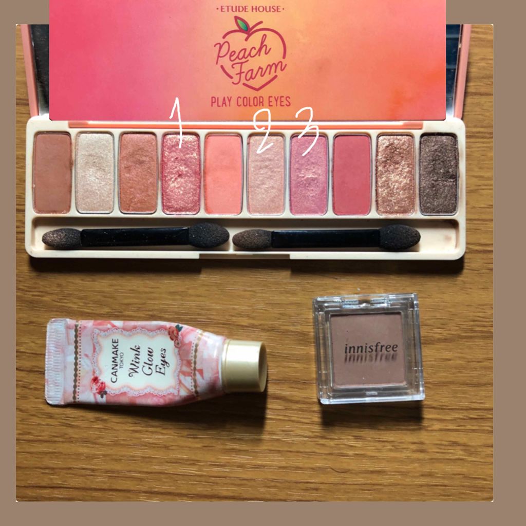 プレイカラー アイシャドウ/ETUDE/アイシャドウパレットを使ったクチコミ（2枚目）