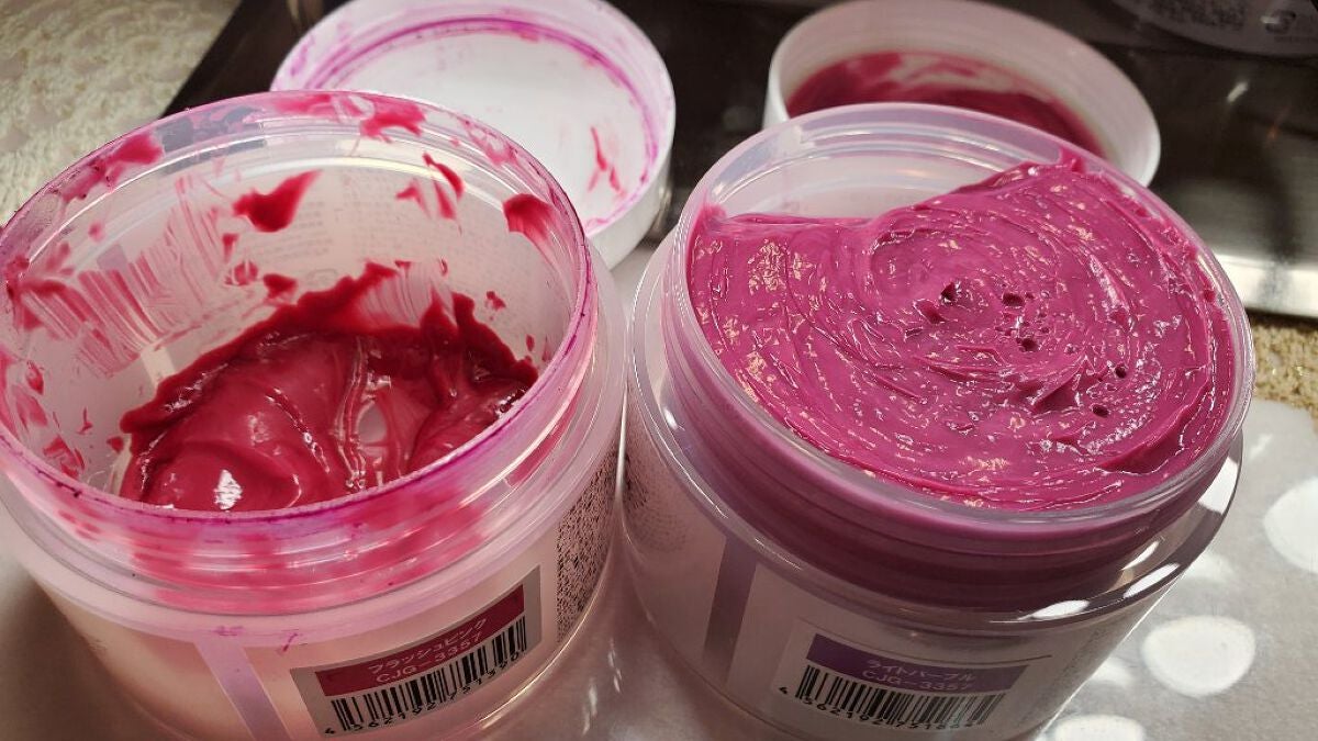 エンシェールズカラーバター/エンシェールズ/ヘアカラーを使ったクチコミ(2枚目)