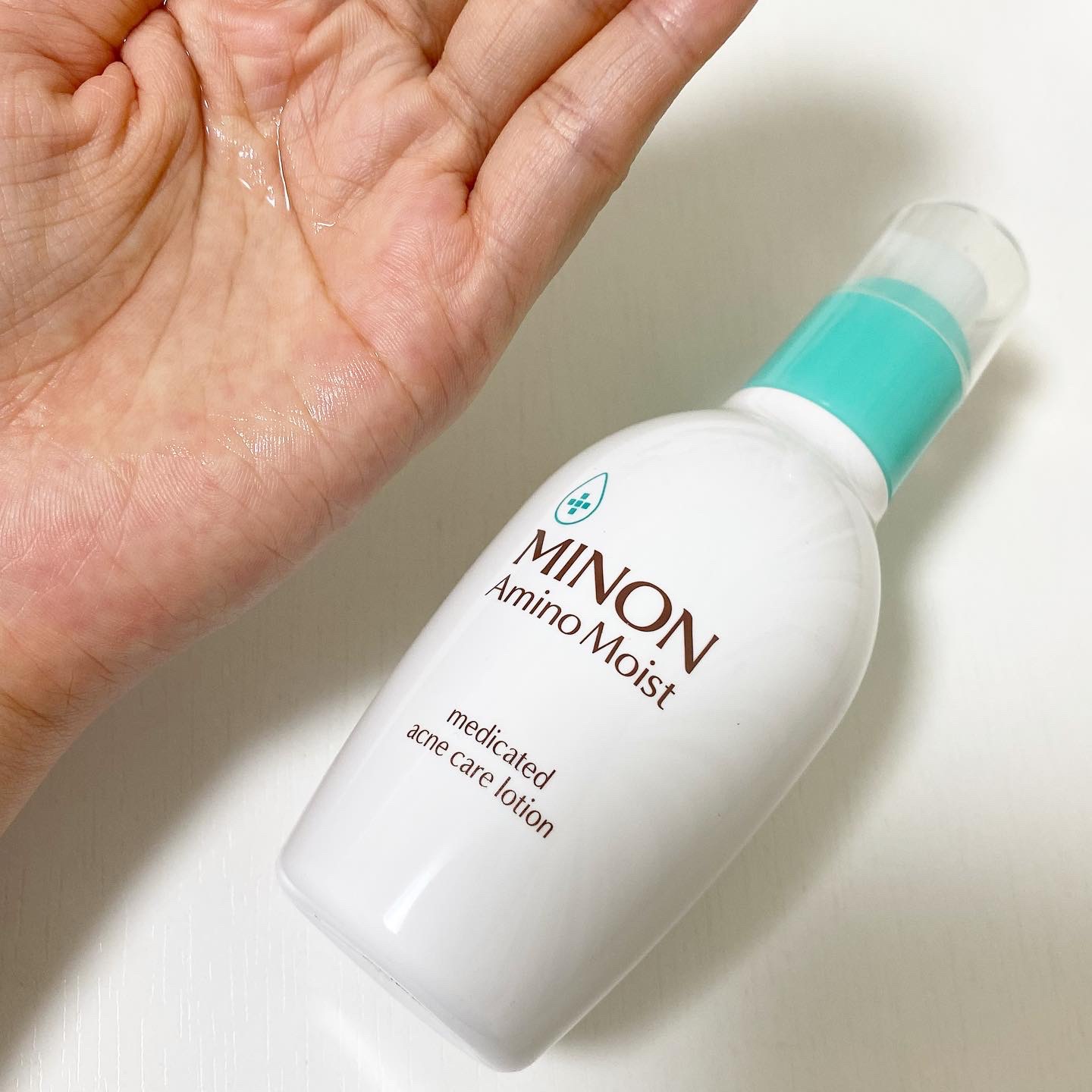 ミノン アミノモイスト 薬用アクネケア ミルク/ミノン/乳液を使ったクチコミ（3枚目）