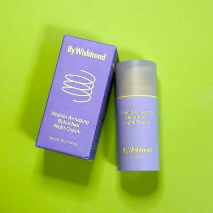 ビタミンA-mazingバクチオールナイトクリーム/By Wishtrend/フェイスクリームを使ったクチコミ(2枚目)