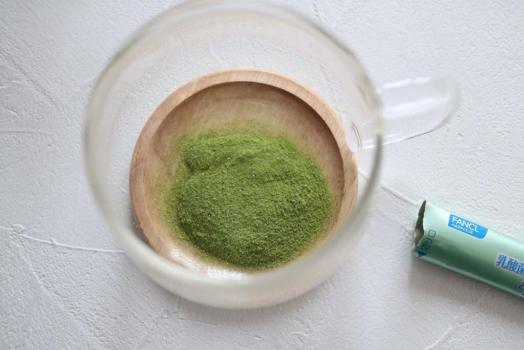 野菜と乳酸菌とビフィズス菌がとれる青汁/ファンケル/青汁を使ったクチコミ(5枚目)